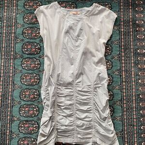 Light Blue Ruched Dress by Wearables Brand size L